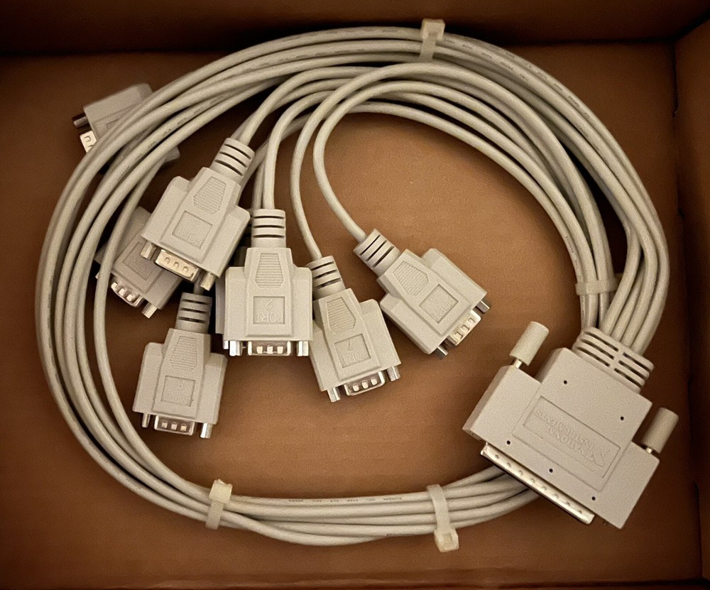 National Instruments NI PXI-8421/8 Serial Interface RS-485 w/Breakout cable