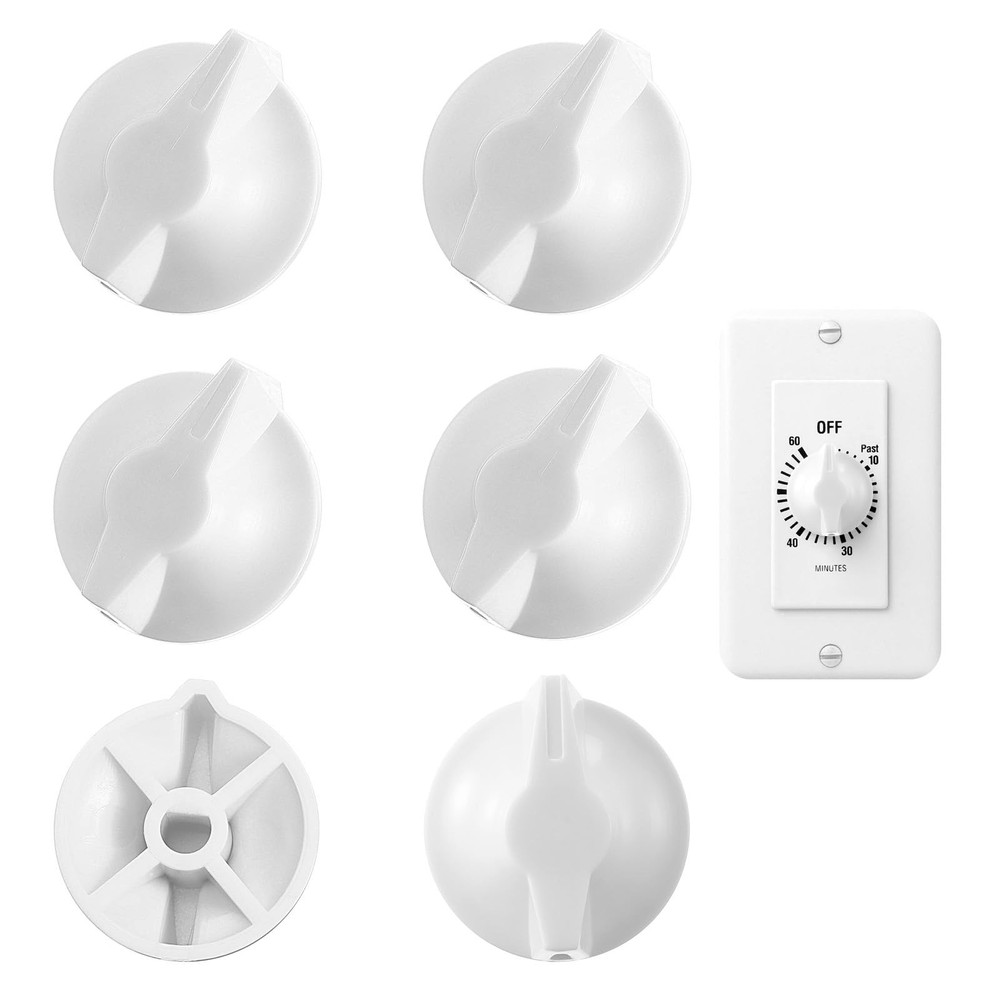 6Pcs Timer Knob Replacement, Switch Compatible with Intermatic -...