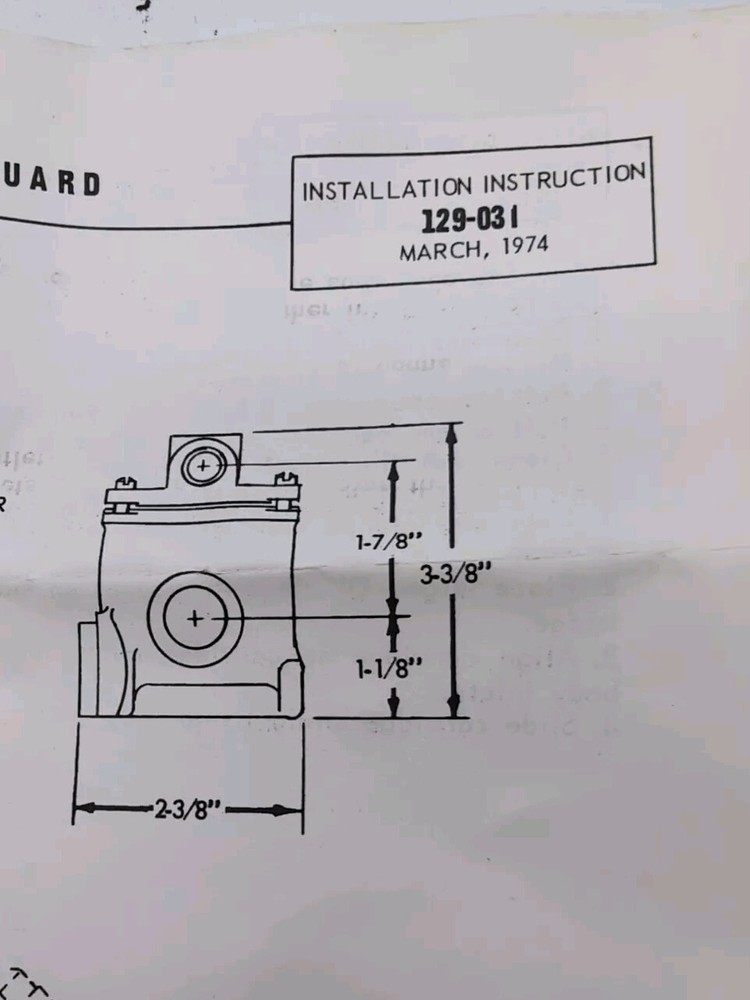 The Powers Regulator Co. Model 2S8 Commercial Pressure Guard 410-0063.