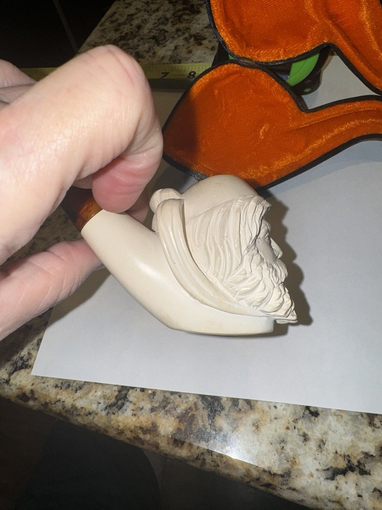 Antique Meerschaum Pirate Pipe