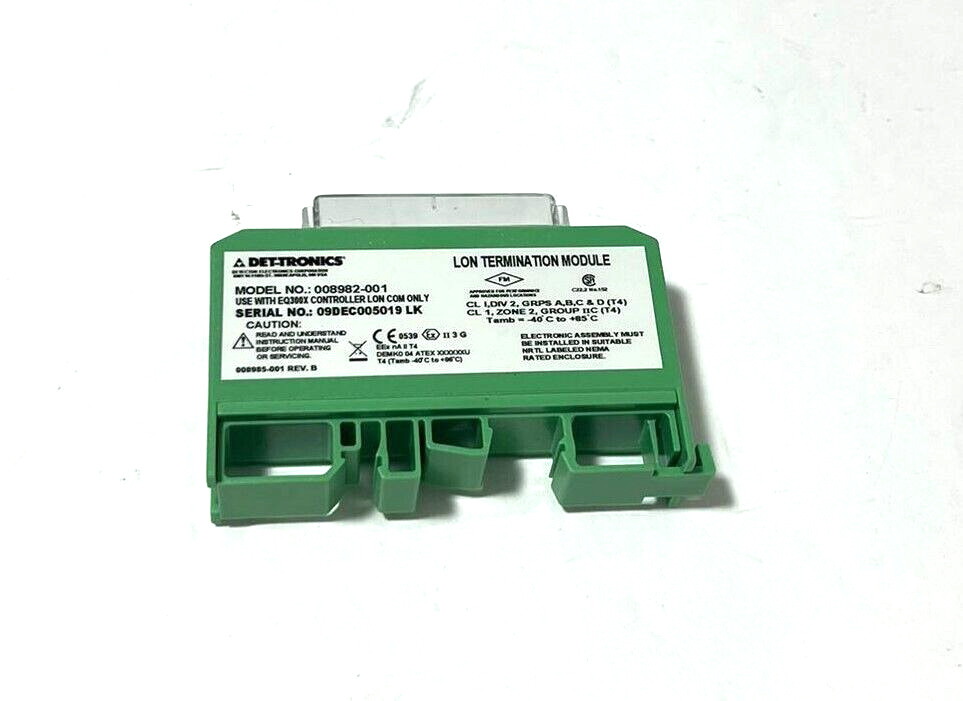 Det-Tronics LON Termination Module 008986-001 for EQ300X Controller LON COM