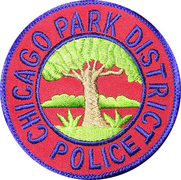 CHICAGO PARK DISTRICT POLICE SHOULDER PATCH