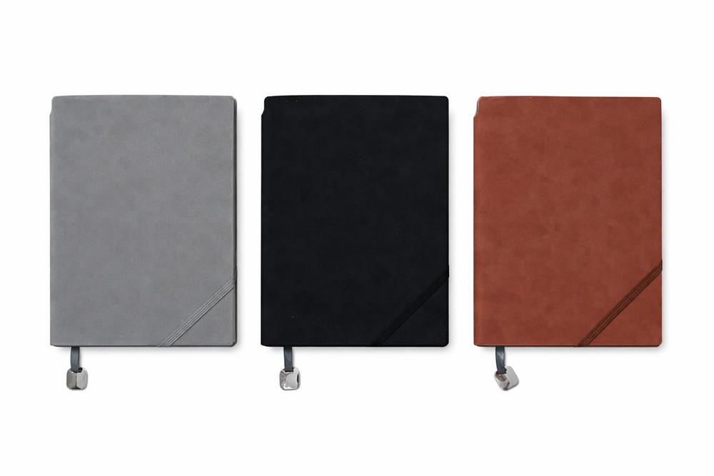 Set of 3 Leather Notebook Journal – Classic & Professional Design.