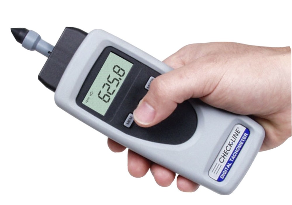 CHECK-LINE CDT-2000HD Handheld Tachometer (Made in Germany)
