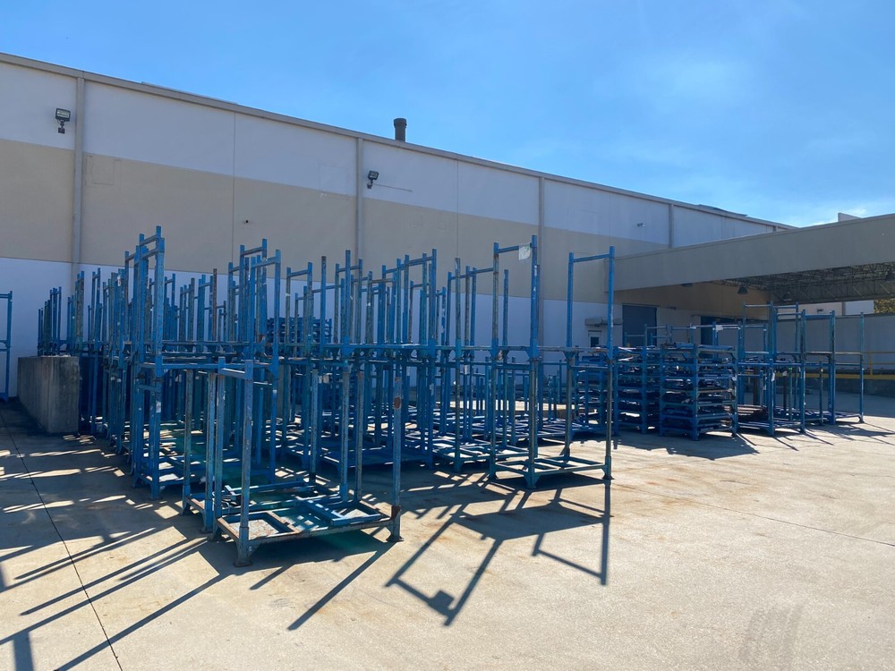 Used Portable Stack Racks 54Wx32DX60T