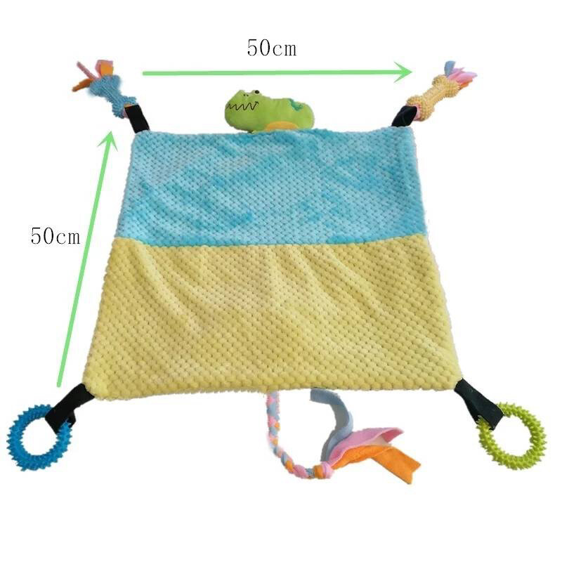 BULPET Dog Bed Cat Mat With Training Interactive Toys For Small Medium Pets