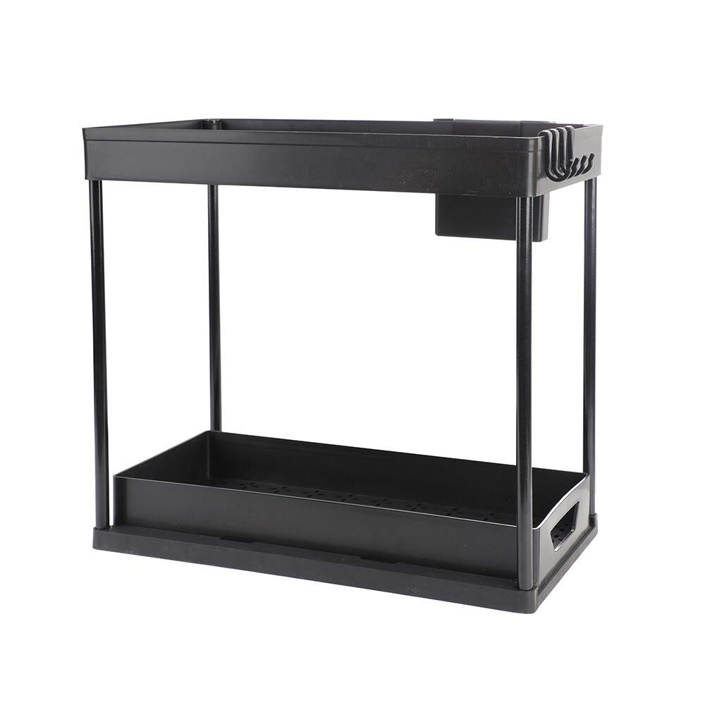 2Pack Under Sink Organizers And Storage, Pull Out Bathroom Organizer New