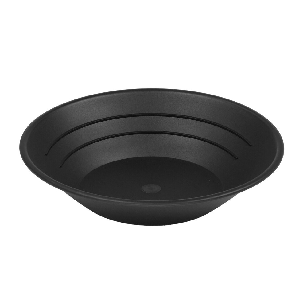 Black Plastic Gold Pan 10"- Gold Panning Tool for Prospecting & Mining