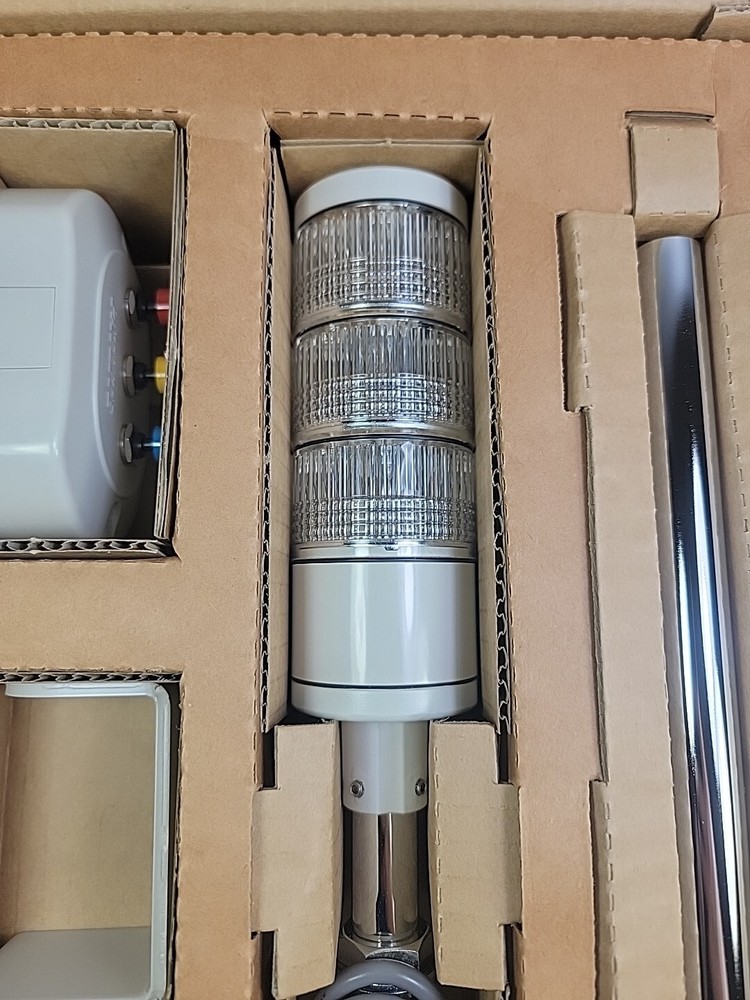 PATLITE HSST-312-RYG STACK LIGHT ASSEMBLY KIT SIGNAL TOWER KIT