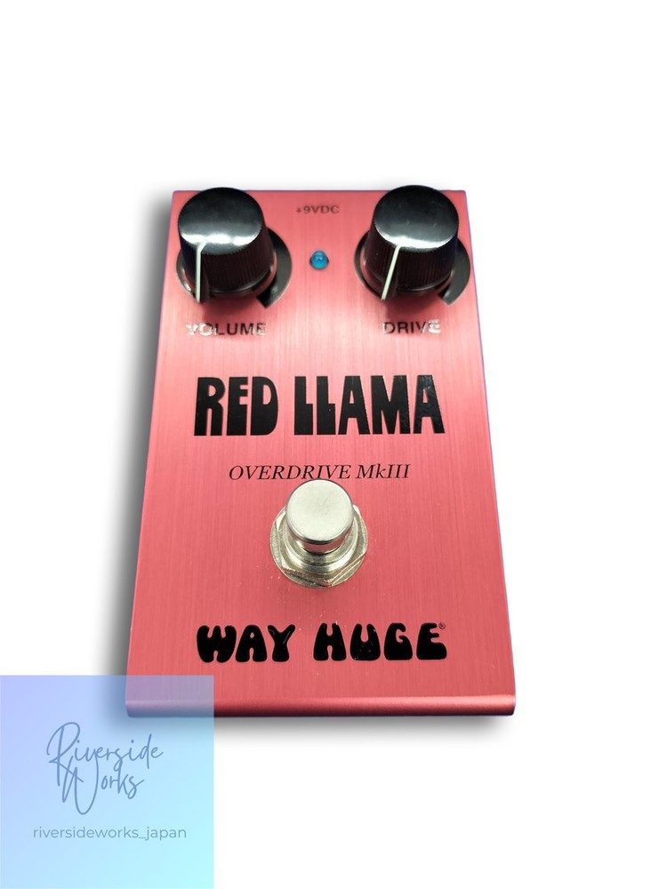 Way Huge Red Llama Overdrive Effects Pedal
