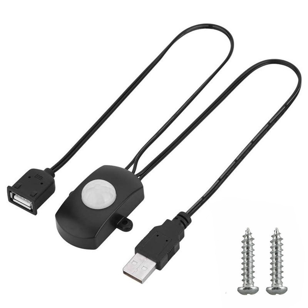 DC USB Body Infrared PIR Motion Sensor Switch Detector Switch For LED Light