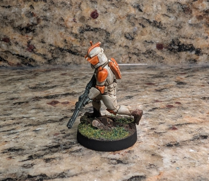 Star Wars Legion 2.0 Clone Commander Cody Pro Painted READ
