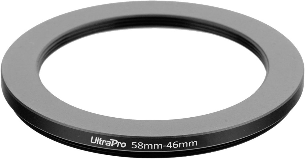 Step-Down Adapter Ring 58Mm Lens to 46Mm Filter Size