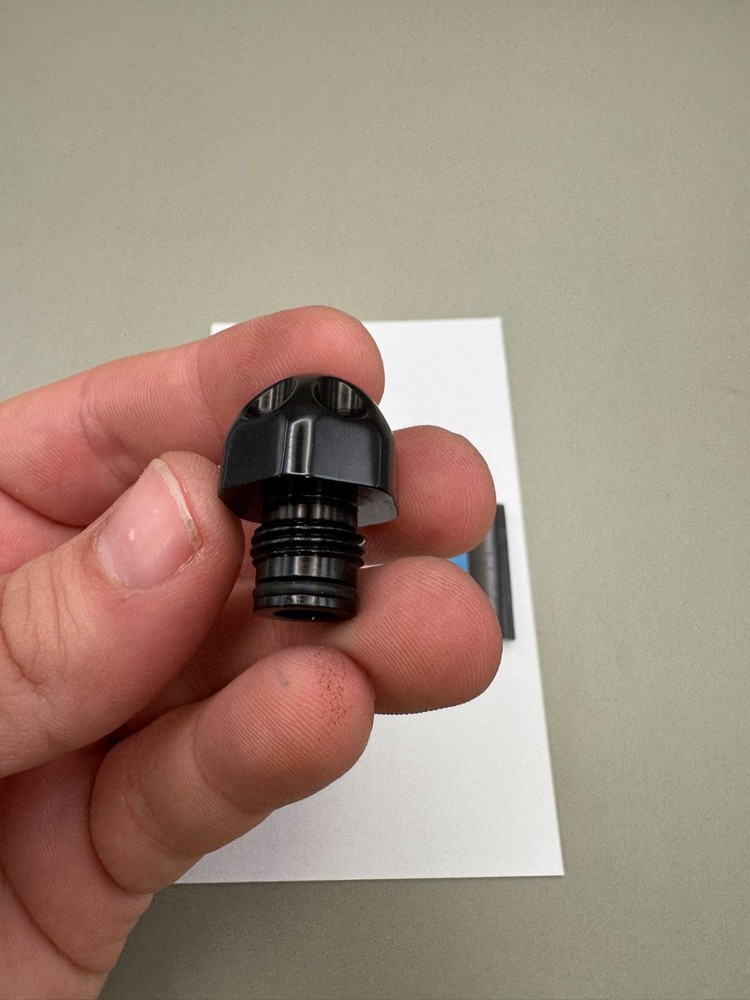 System X Intimidator Ram Cap-Gloss Black