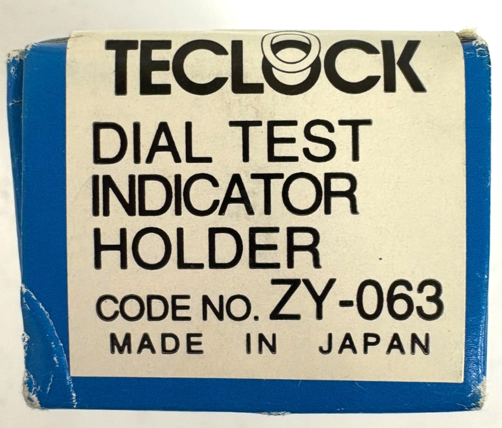 TECLOCK SQUARE SHANK DIAL TEST INDICATOR HOLDER FOR HEIGHT GAGE ZY-063