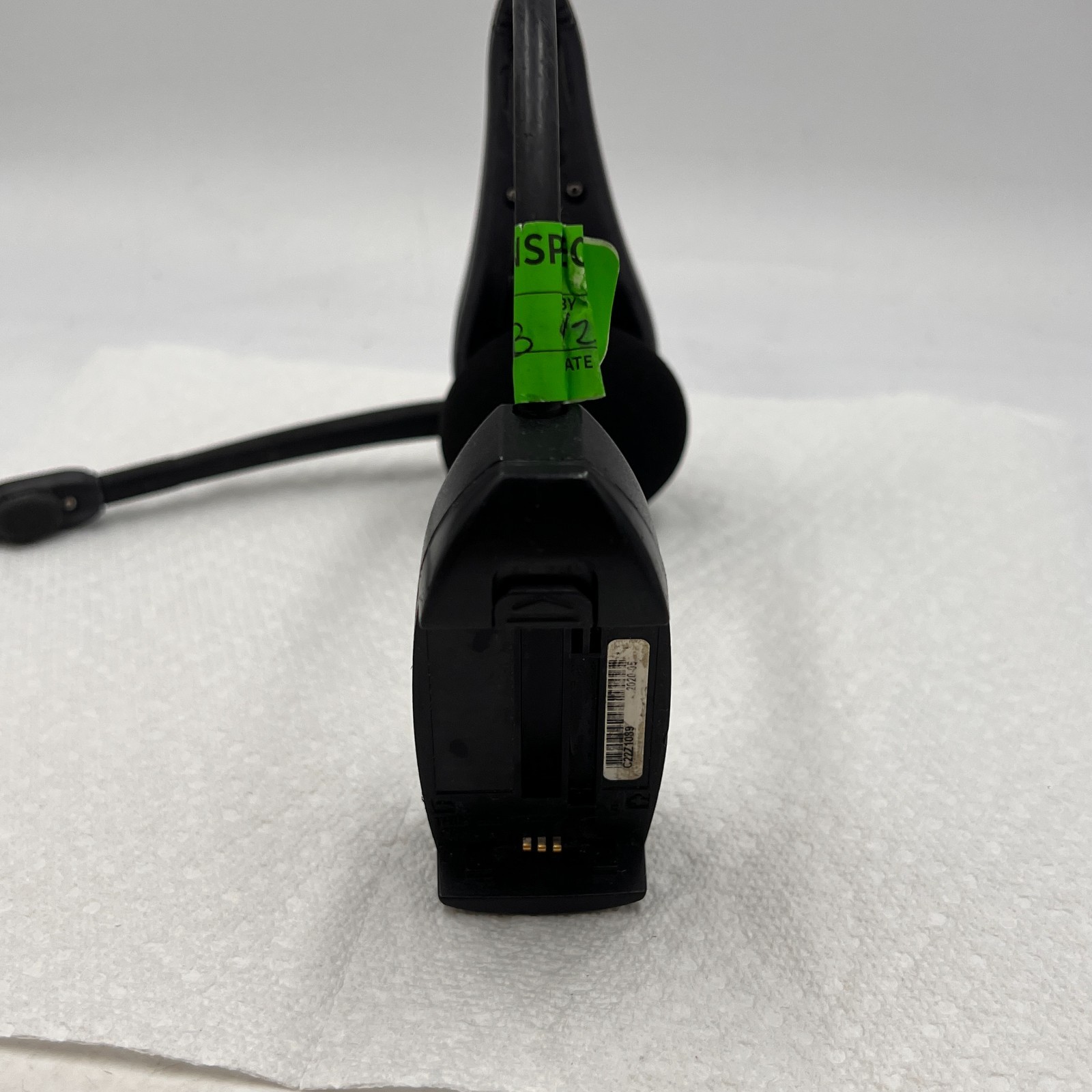 USED HME HS6000 RED Wireless Drive Thru Intercom Headset Works Great NO BATTERY