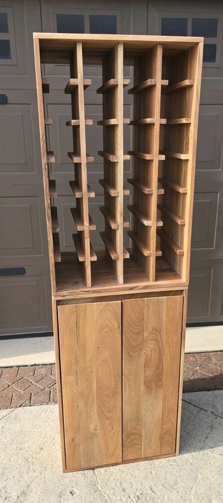 Wine Essentials 2 Piece Cabinet & Wine Rack
