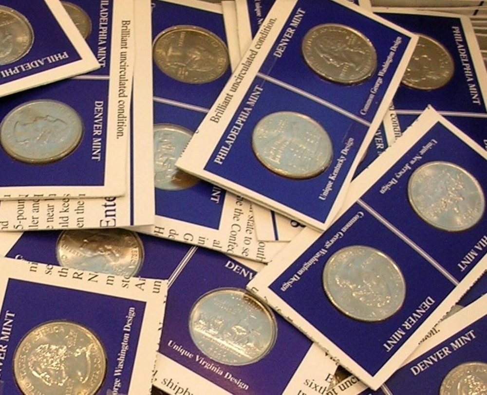 2000 Virginia P & D State Quarters - Uncirculated Statehood Quarter Set