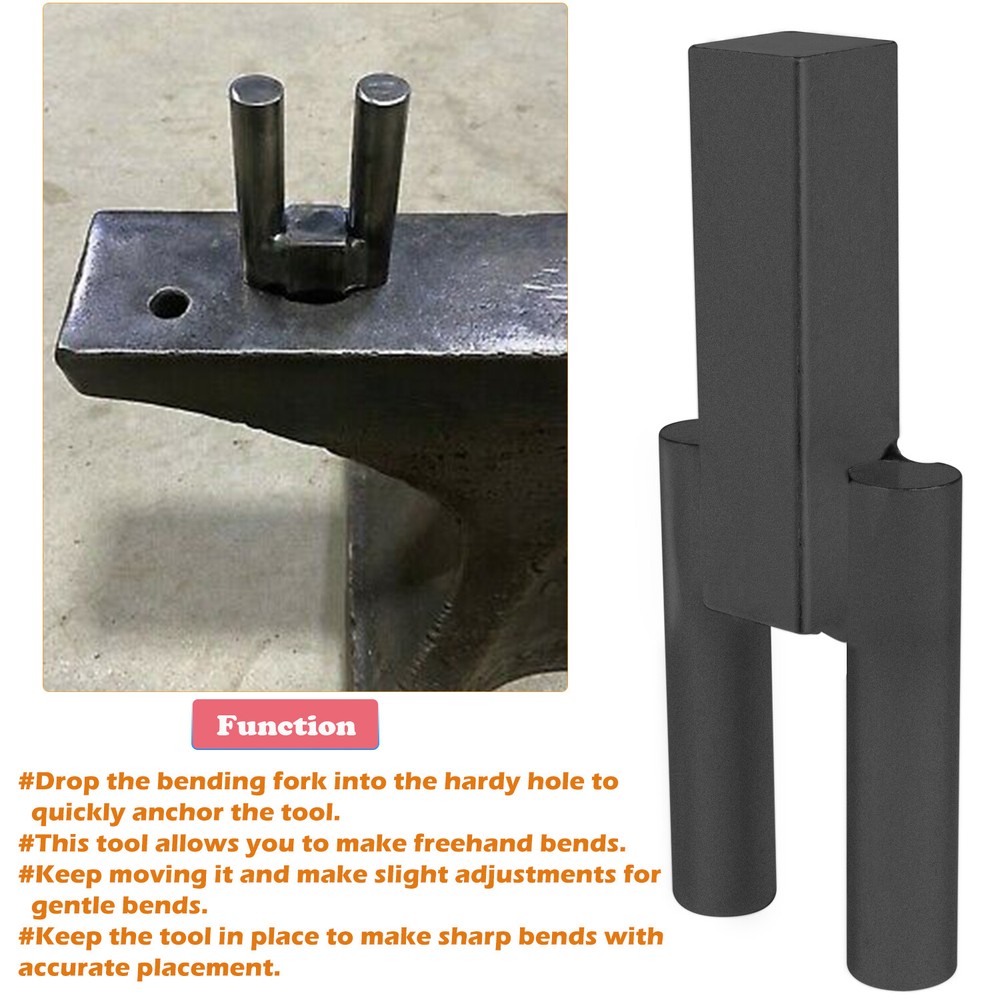 Blacksmith Hardy Anvil Tool 1" Hardy Blacksmith Bending Fork Scrolling Twisting