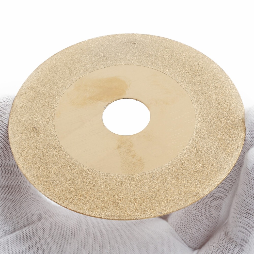 2Pcs 4" inch Titanium Diamond Grinding Disc Electroplated Cutting Off Wheel