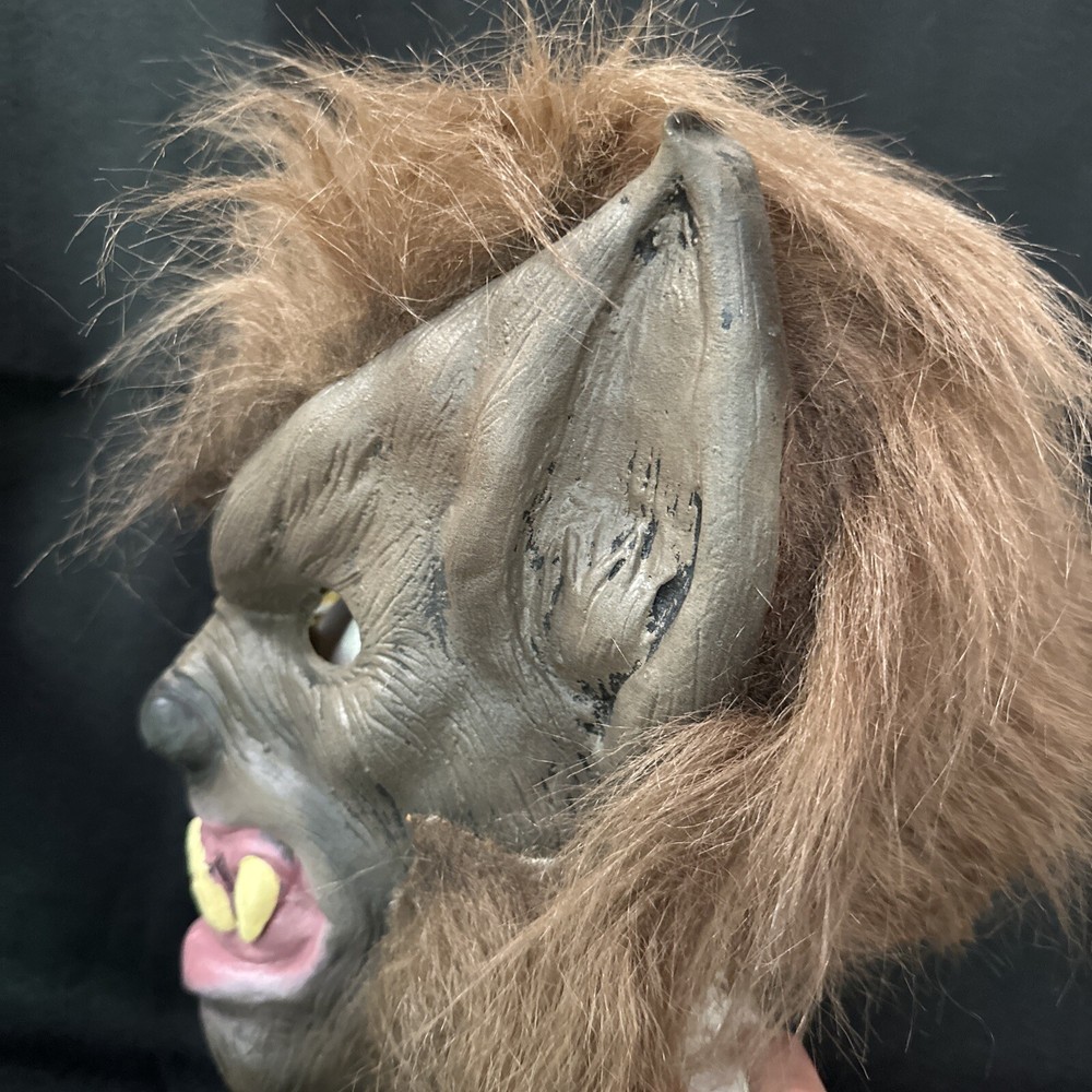 Werewolf Wolfman Halloween Mask 2005 Don Post Studios EUC Latex Front & Back