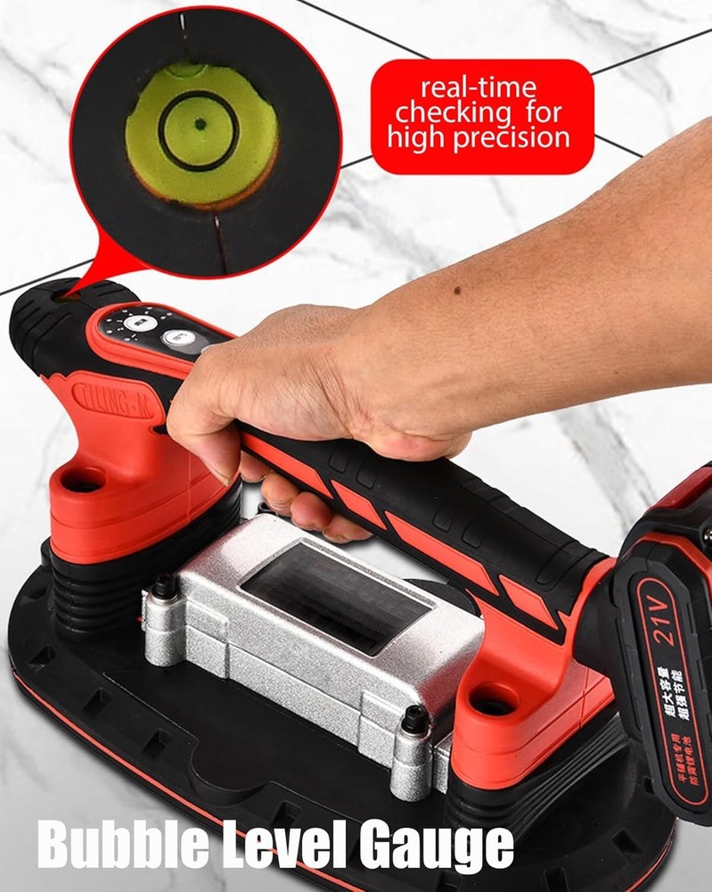 Cordless Tile Vibration Tool, 880LBS Handheld Automatic Tile Vibrating Leveling