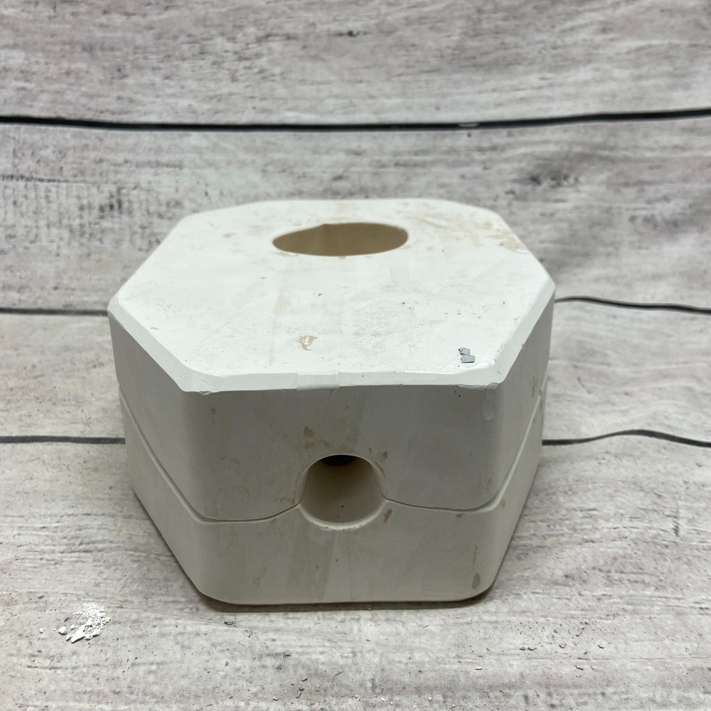 Trenton Ceramic Casting Mold Flowerhead Plaque #503-B