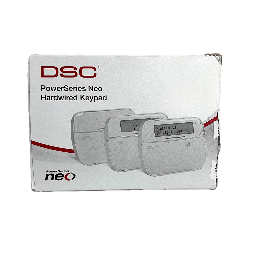 DSC PowerSeries NEO HS2LCD Full Message LCD Hardwired Keypad Home Security L1