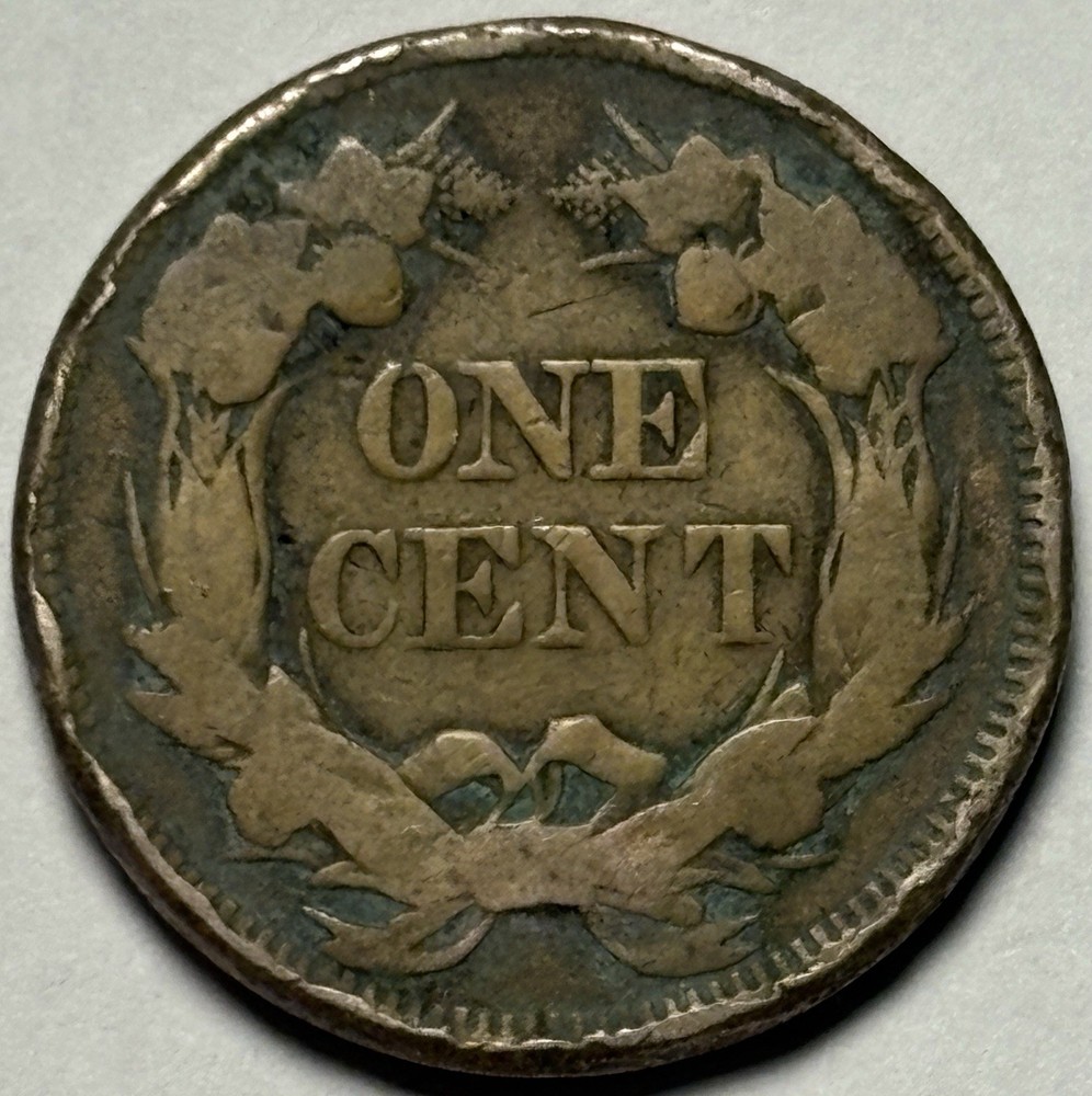 1857 Flying Eagle Cent — Circulated