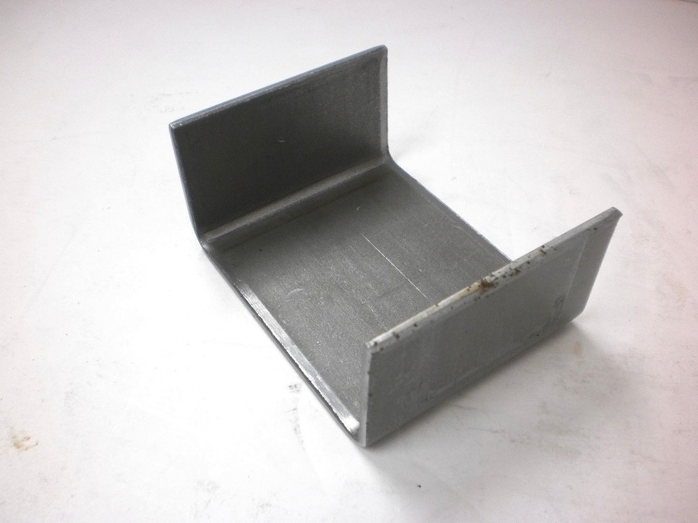 1 - 2 x 4 Steel Weld On Trailer Truck Stake Pocket Board Holder 7 Gauge 3/16"