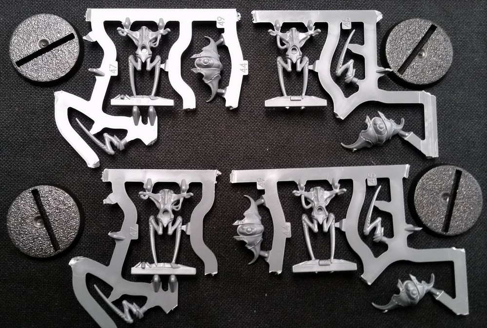 40K 4 Spindle Drones Warhammer Quest Blackstone Fortress ,