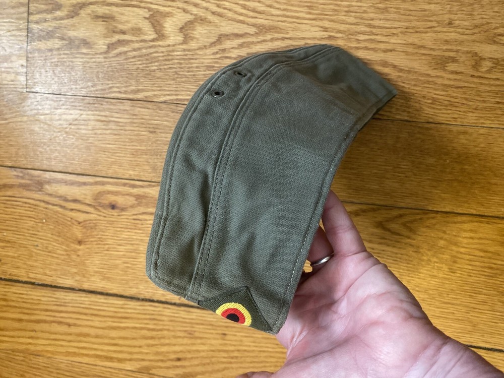 Authentic West German Side Cap NVA DDR Uniform Garrison Cap Used