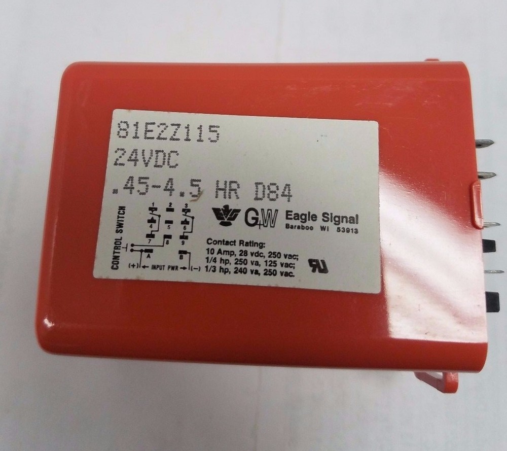Danaher Controls 81E2Z115 time delay relay