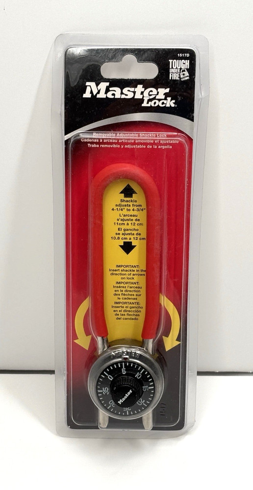 Master Combination Lock 1517D