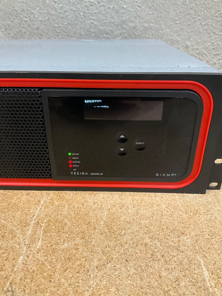 Biamp Tesira SERVER-IO Digital Audio Server Network