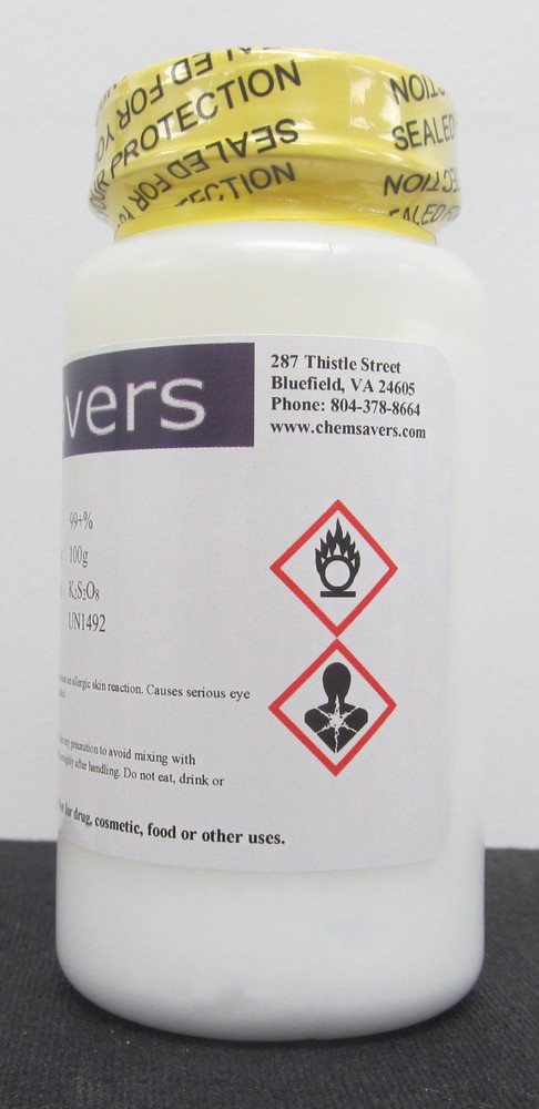 Potassium Persulfate, ACS, 99+%, 100g