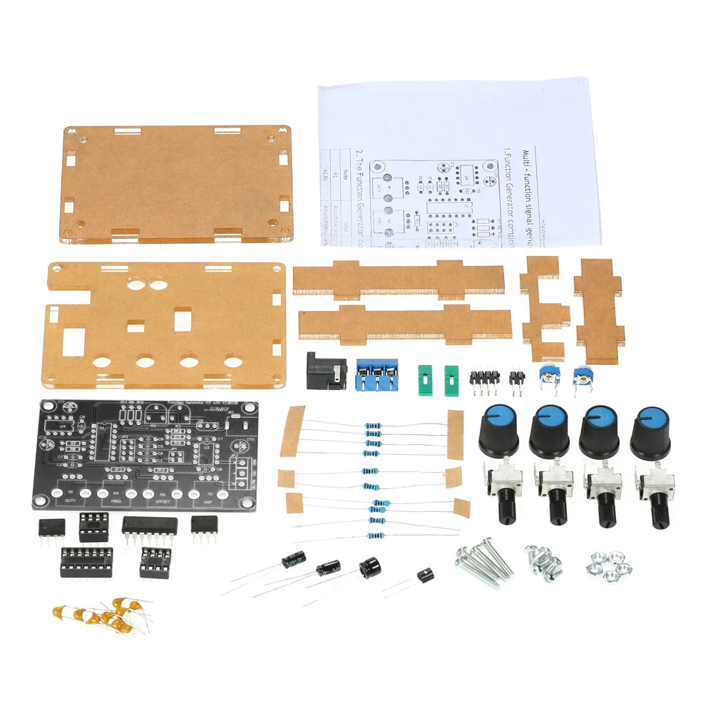 ICL8038 Multi-function Low-frequency Signal Generator xr2206 upgraded version