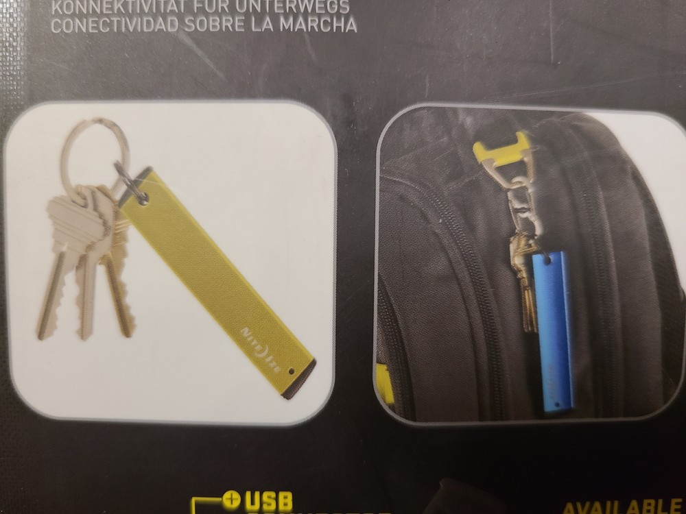 Nite Ize PowerKey Data Cable for Micro USB Charging Syncing Portable Keychain