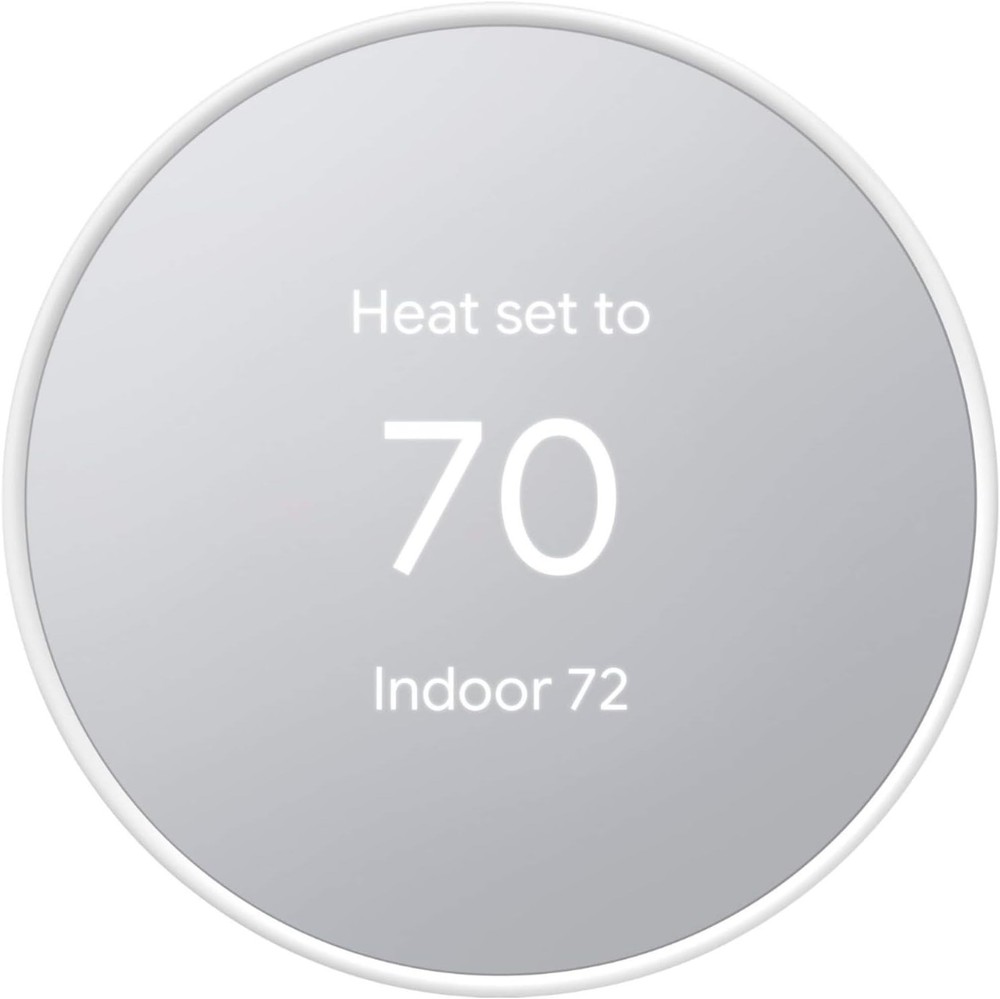 Google Nest Programmable Wifi Thermostat - Snow