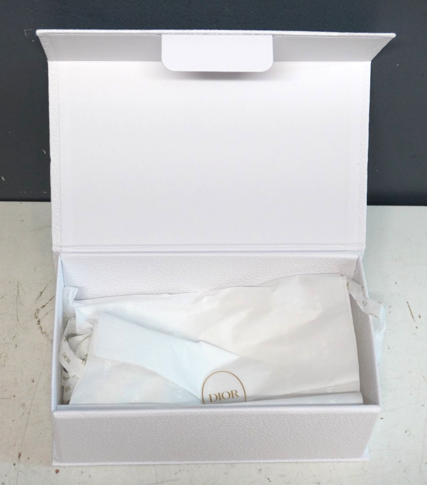 (2) Dior Gift Box & Ribbon Empty 9” X 5.2” X 3”/Authentic +Original Dior Box
