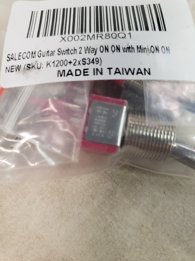 Kaish Salecom Guitar Switch 2 Way ON ON Mini