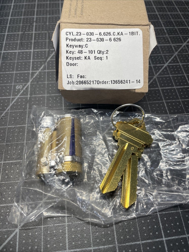 Schlage Full Size Interchangeable Core Cylinder Item # 23-030C 626