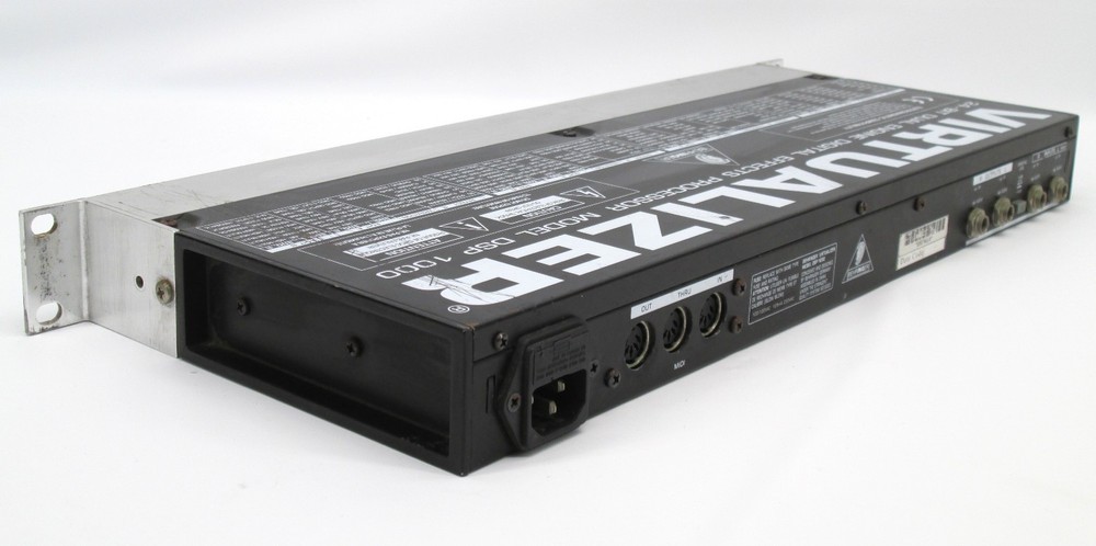 Behringer DSP1000 Virtualizer 24-Bit Dual Engine Digital Effects Processor