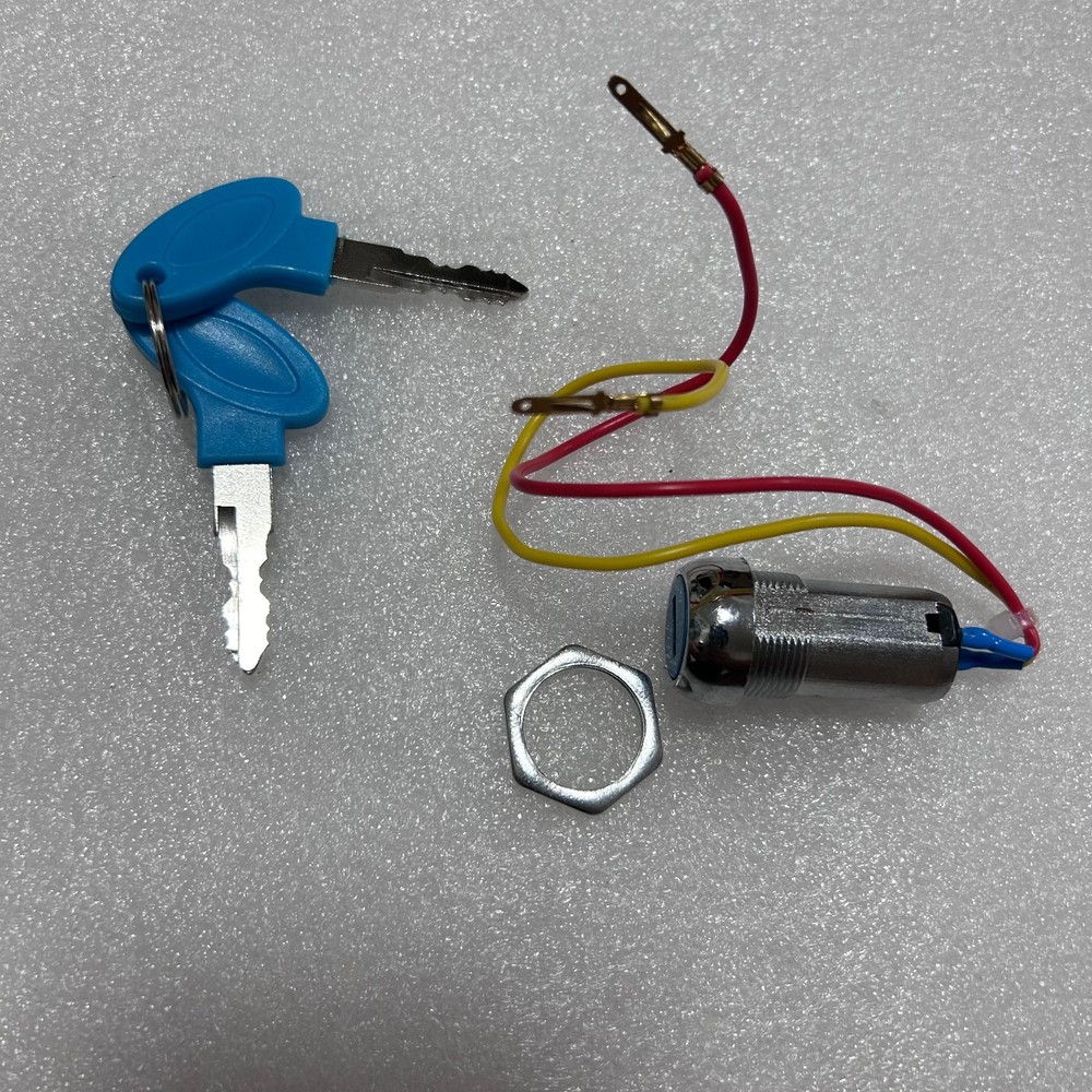 MOBILITY SCOOTER PARTS UNIVERSAL 2 WIRE IGNITION KEY LOCK SWITCH JAZZY HOVEROUND