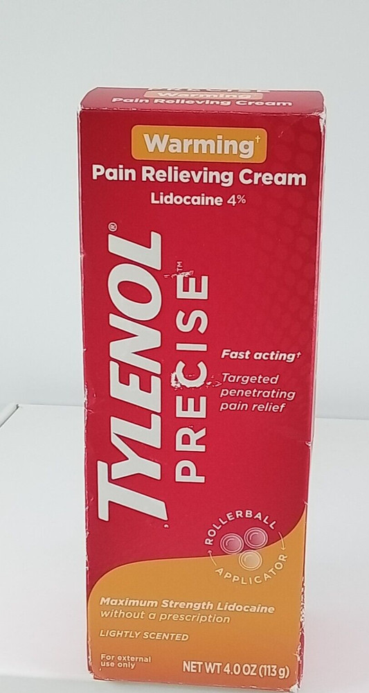 Tylenol Precise Warming Pain Relieving Cream 4oz
