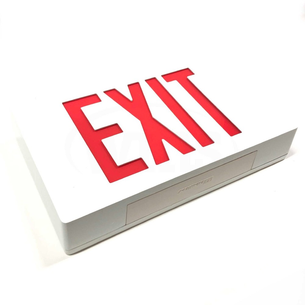 CCDSACR02WWCN Evenlite Exit Sign, E-CLG, 3218