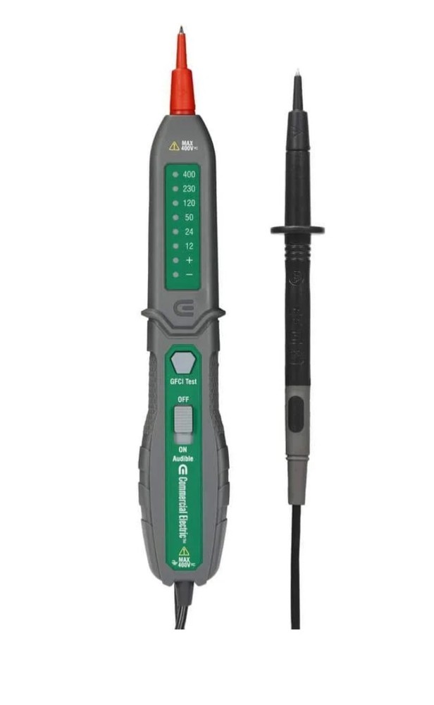 Commercial Electric LED AC/DC Voltage Tester