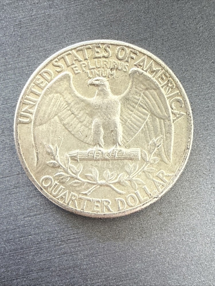 1964 P/1964 D 4 Silver Washington Quarters