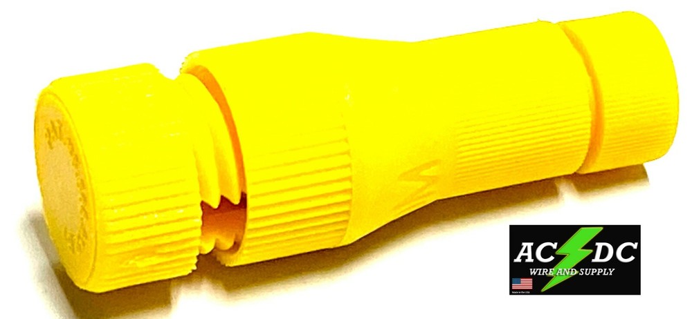 4 Pack YELLOW Posi-Tap #PTA1012Y 10-12 ga wire connector