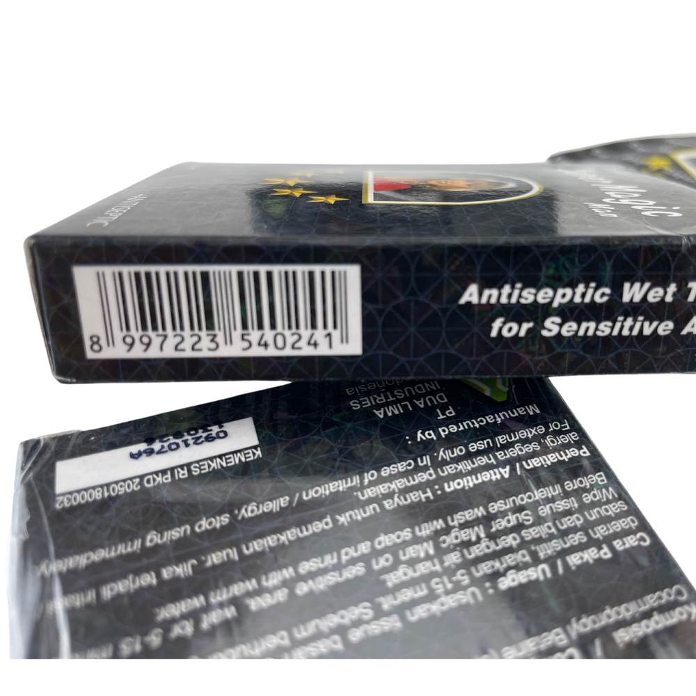 Magic Tissue Super Antiseptic Delayed Ejaculation Longer Sex Enhancement 1 Box